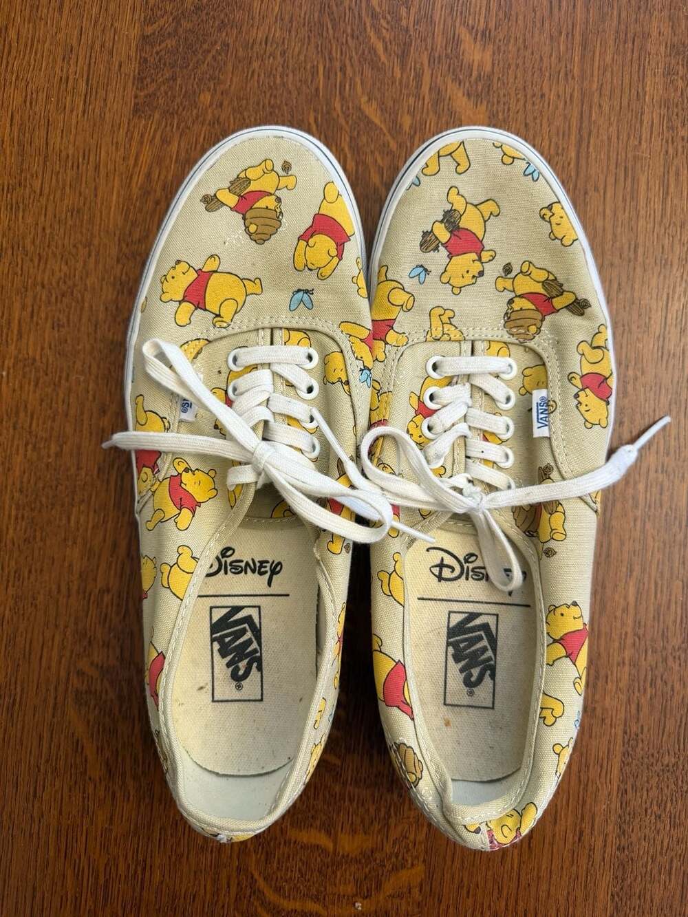 Vans Authentic Disney Winnie the Pooh All Over Print Sneakers
